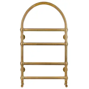 Полотенцесушитель латунный Secado Римини  водяной, бронза