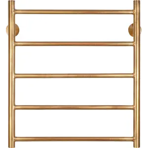 Полотенцесушитель латунный Secado Триада 1 плюс  водяной, бронза