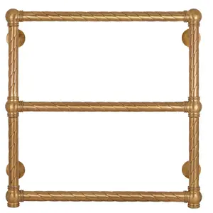 Полотенцесушитель латунный Secado Фалерони 1 Trenza водяной, бронза