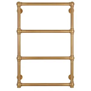 Полотенцесушитель латунный Secado Фалерони 1 водяной, бронза