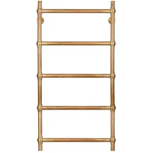 Полотенцесушитель латунный Secado Флоренция 1 водяной, бронза