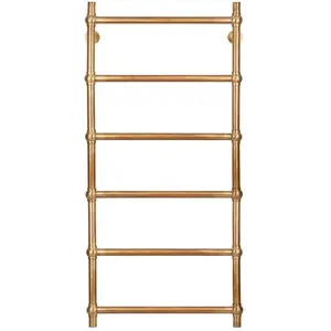 Полотенцесушитель латунный Secado Флоренция 1 водяной, бронза