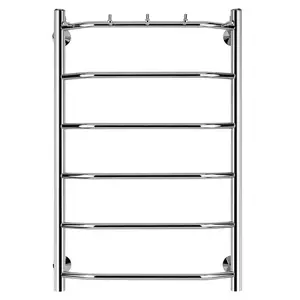 Полотенцесушитель Secado Агата 1 К , с крючками , электрический L/R хром