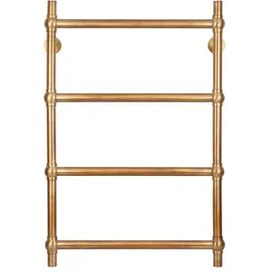 Полотенцесушитель латунный Secado Флоренция 1 водяной, бронза