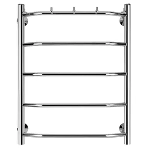 Полотенцесушитель Secado Агата 1 К , с крючками , электрический L/R хром