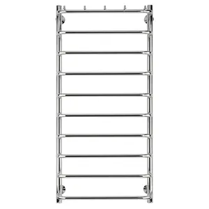 Полотенцесушитель Secado Мерида 1 К, с крючками, электрический L/R хром
