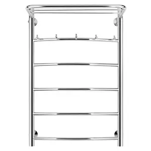 Полотенцесушитель Secado Милан 1 КСП , с крючками и полочкой,  электрический L/R хром