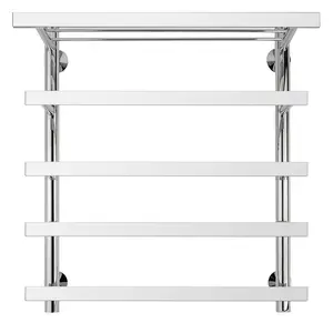 Полотенцесушитель Secado Понтида 7 СП , с полочкой, электрический L/R  хром