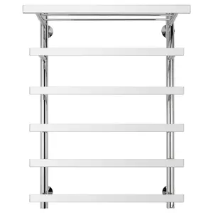 Полотенцесушитель Secado Понтида 7 СП , с полочкой, электрический L/R  хром