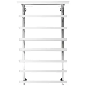 Полотенцесушитель Secado Понтида 7 СП , с полочкой, электрический L/R  хром