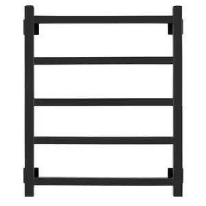 Полотенцесушитель Secado Корато 1 электрический L/R черный матовый