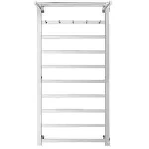 Полотенцесушитель Secado Корсико 1 КСП , с крючками и полочкой, электрический L/R  хром