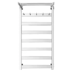 Полотенцесушитель Secado Комано 1 КСП , с крючками и полочкой, электрический L/R  хром