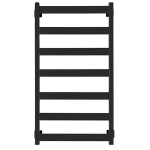 Полотенцесушитель Secado Комано 1 электрический L/R черный матовый