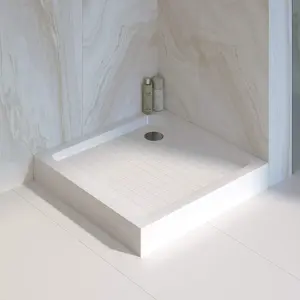 Душевой поддон квадратный RGW SMC-W Белый