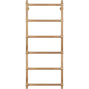 Полотенцесушитель латунный Secado Флоренция 2  электрический L/R  бронза