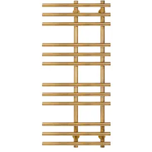 Полотенцесушитель латунный Secado Турин 3 , электрический L/R  бронза