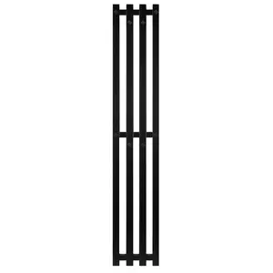 Полотенцесушитель Secado Сандриго 4К  электрический, с крючками,  L/R черный матовый