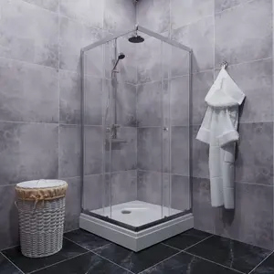 Душевое ограждение Triton "ВЕНТА-ХРОМ" , низкий поддон