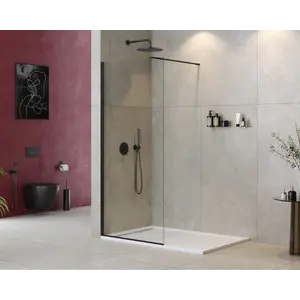 Душевая перегородка CEZARES LIBERTA-L-1-C-NERO