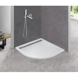 Поддон из искусственного мрамора CEZARES TRAY-AS-R-30-W