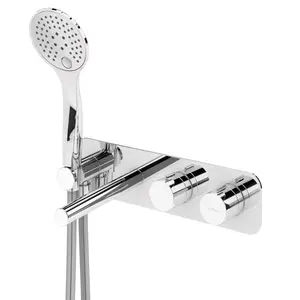 Встраиваемый термостатический смеситель для ванны и душа однорычажный CEZARES CZR-B-VDM1-T-NOP