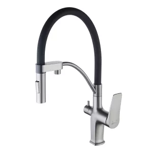 Смесители: Смеситель Lemark Bronx LM3761GM для кухни с подключением к фильтру с питьевой водой 1 в магазине Акватория Смесители: Смеситель Lemark Bronx LM3761GM для кухни с подключением к фильтру с питьевой водой 1 в магазине Акватория