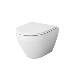 AM.PM Spirit V2.0 Унитаз подвесной  C701700WH безободковый c сиденьем микролифт 57WH, белый