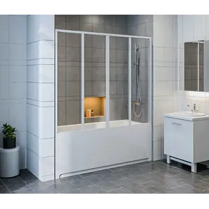 Шторка для ванны BAS Бриз/Верона/Ибица 150х145