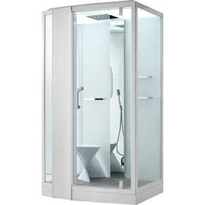 Душевая кабина прямоугольная с паром Orans SR-89105RS/LS White  L/R