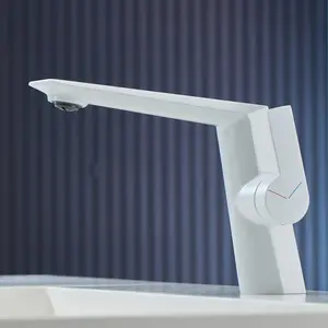 Смеситель для раковины ACWEN BN61E белый