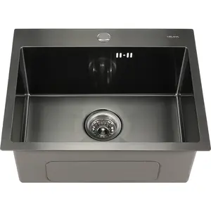 Мойка D5343HB MELANA ProfLine 3,0/220 ГРАФИТ врезная