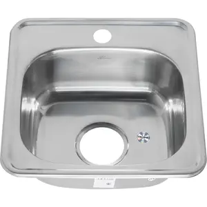 Мойка 3838 MELANA 0,6/160 ИУ врезная  без сифона