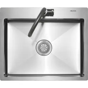 Мойка R6050HK MELANA ProfLine 3,0/200 САТИН врезная