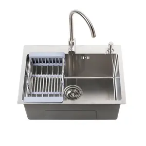 Мойка D6045H+4 сатин MELANA ProfLine 3,0/220 комплект мойки из нержавеющей стали 5 в 1