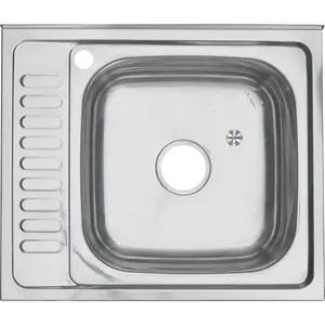 Мойка 6050 L/R MELANA 0,4/0,6/0,8/160 накладная