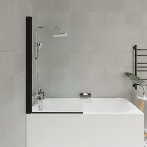 Шторка на ванну F04B  PARLY  распашная