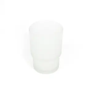 Стакан для ванной комнаты MELANA, стекло, матовый 80010