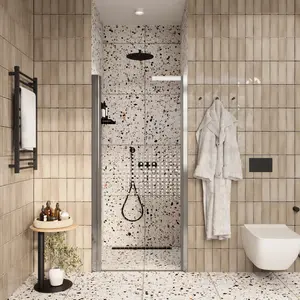 Дверь душевая  DE70/DE80/DE90  PARLY в нишу