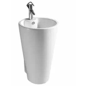 Раковина напольная круглая  CeramaLux B134B