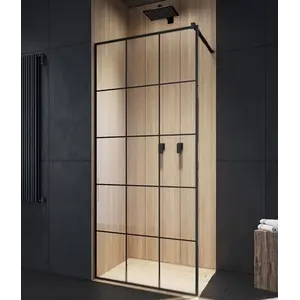 Душевая перегородка  MUZA T80/100 Ceruttispa без поддона (80x195)