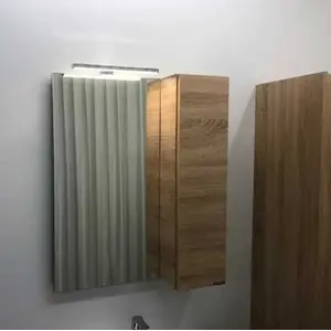 Зеркало-шкаф Comforty Тромсе, дуб сонома