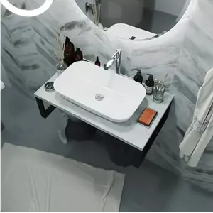 Столешница 1Marka GRUNGE LOFT  бетон светлый