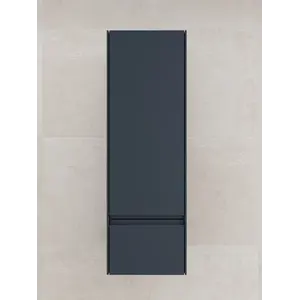 Пенал подвесной Style line  "ЛИМА" 36, 1 ящик, PLUS, эмаль, графит