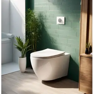 Унитаз Ceruttispa ORLTER Aria PP подвесной безободковый  CT10571