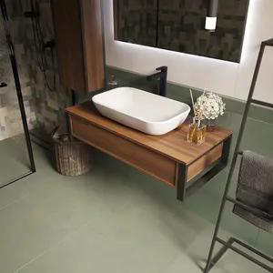 Тумба подвесная 1Marka GRUNGE LOFT  1в.я Орех