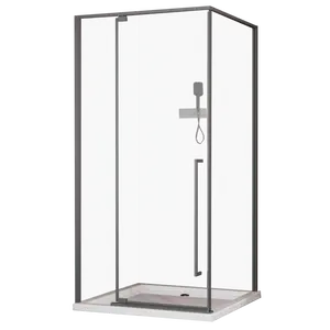 Ограждение душевое ESBANO ESA-108/119/128PS-GM оруж.сталь