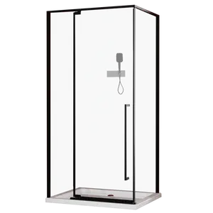 Ограждение душевое ESBANO ESA-108/119/128PS-B черный