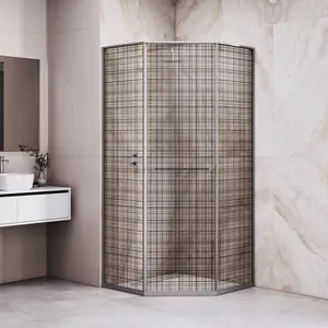 Душевой уголок RGW SV-82Gr "L/R" серый профиль