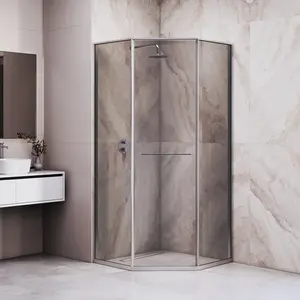 Душевой уголок RGW SV-82 "L/R" тонированное/хром